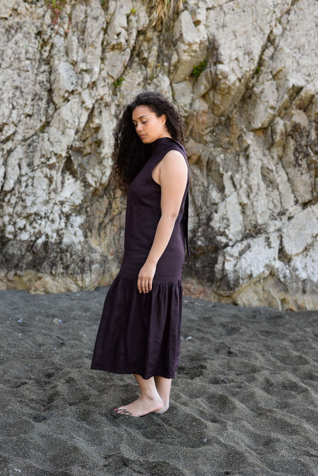 Tongariro Maxi Dress Wine