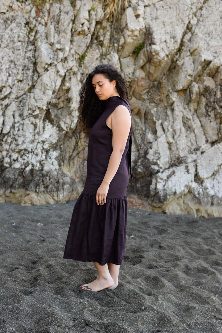 Tongariro Maxi Dress Wine