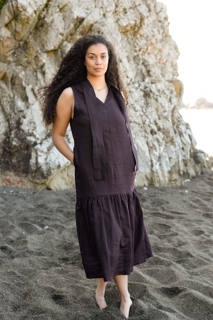 Tongariro Maxi Dress Wine