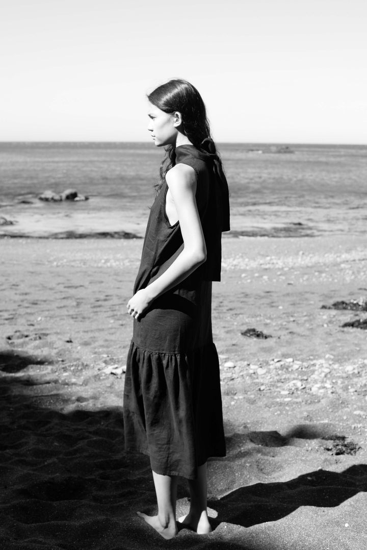 Tongariro Maxi Dress Black