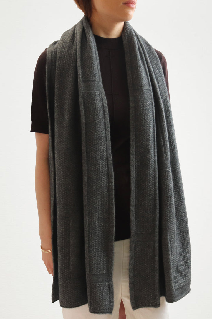 MiriMay Lightweight Shawl Ash