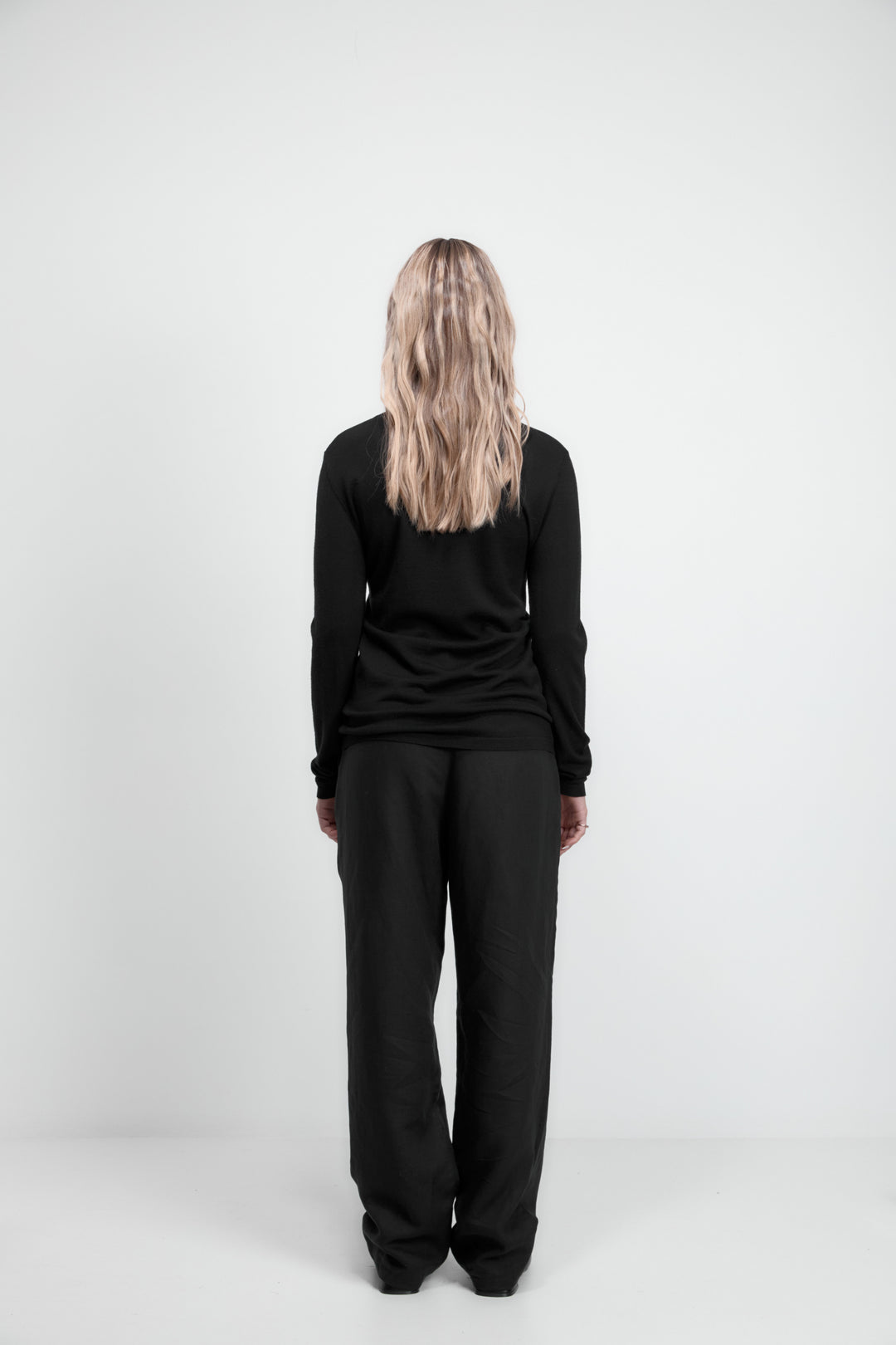 Ngarino Knit Top Black