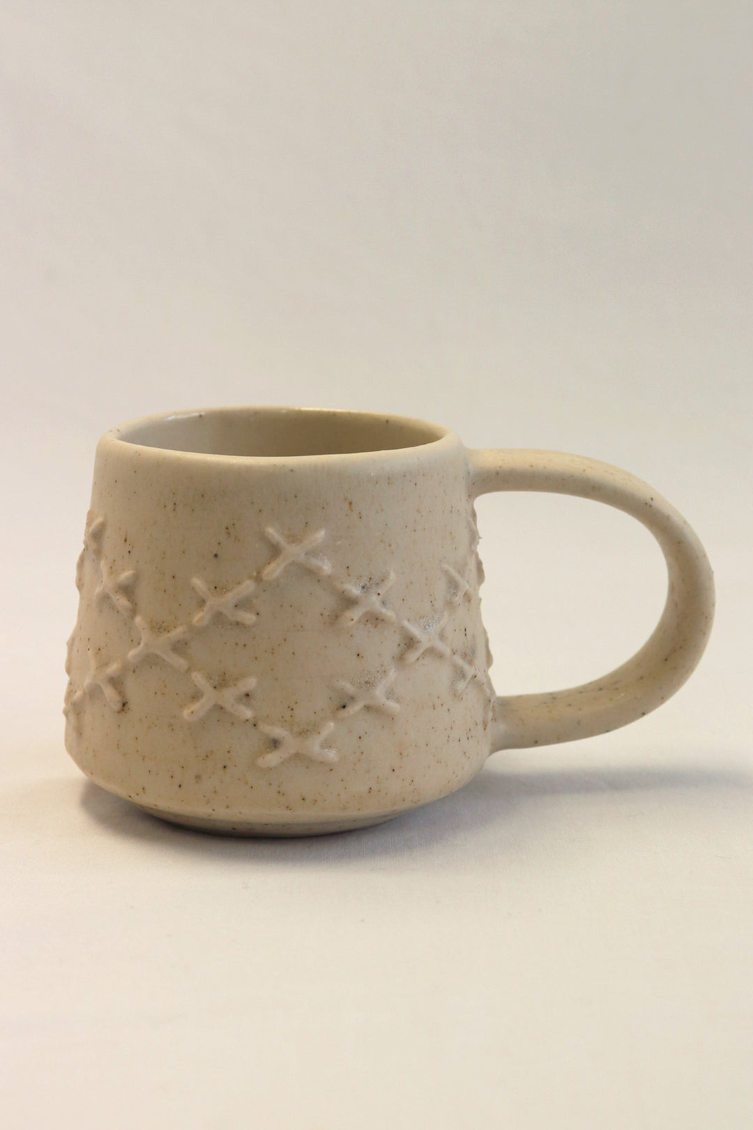 Pātiki Mug Matte Glaze with Crushed Rock