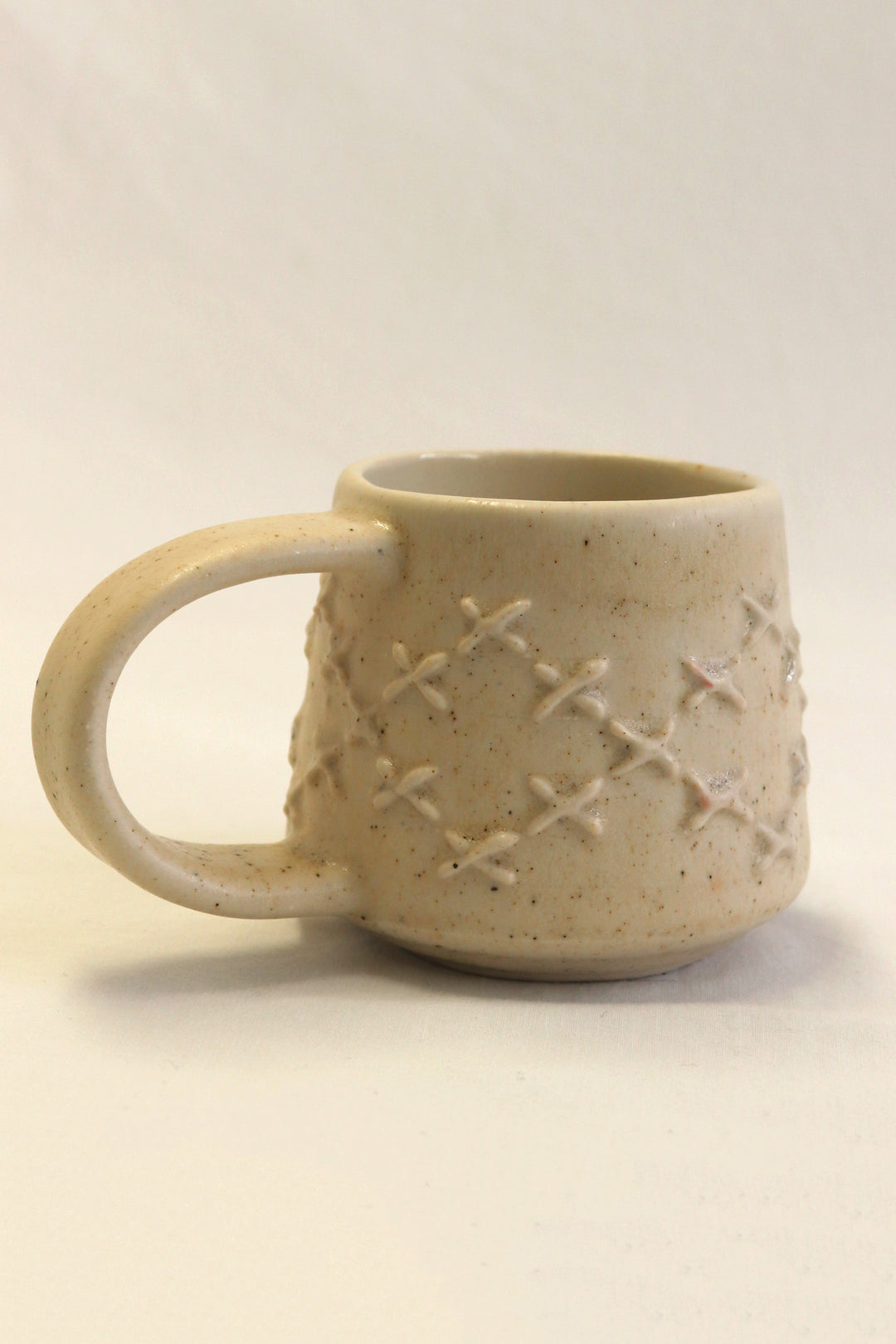 Pātiki Mug Matte Glaze with Crushed Rock