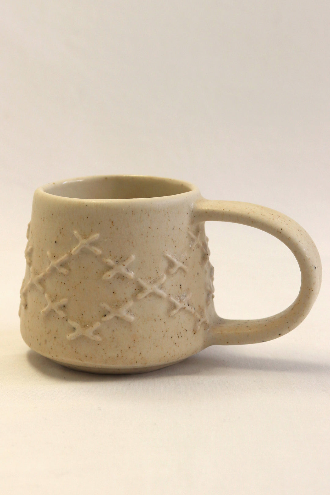 Pātiki Mug Matte Glaze with Crushed Rock