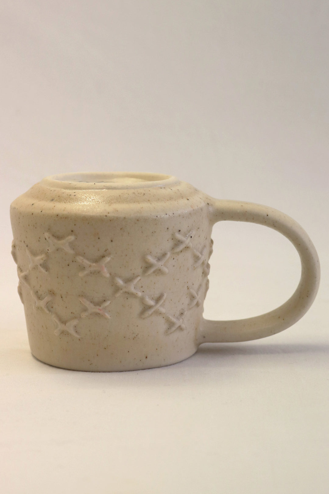 Pātiki Mug Matte Glaze with Crushed Rock
