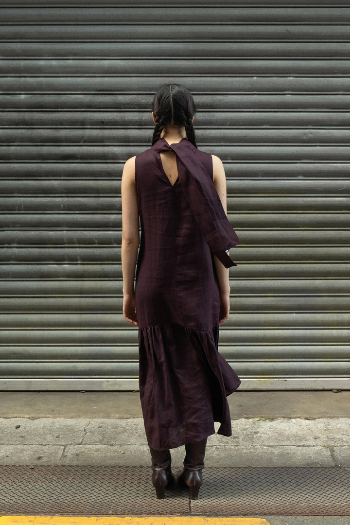 Tongariro Maxi Dress Wine