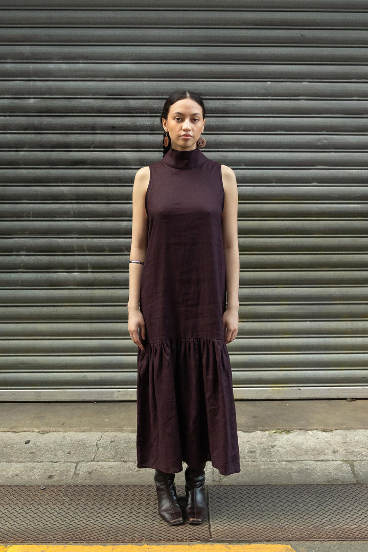 Tongariro Maxi Dress Wine