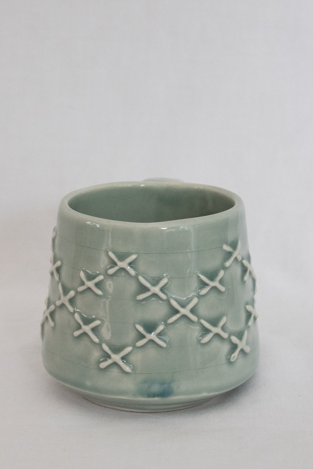 Pātiki Mug Blue Celadon Glaze