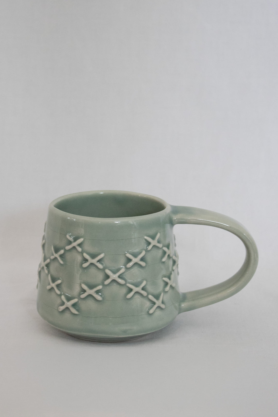 Pātiki Mug Blue Celadon Glaze