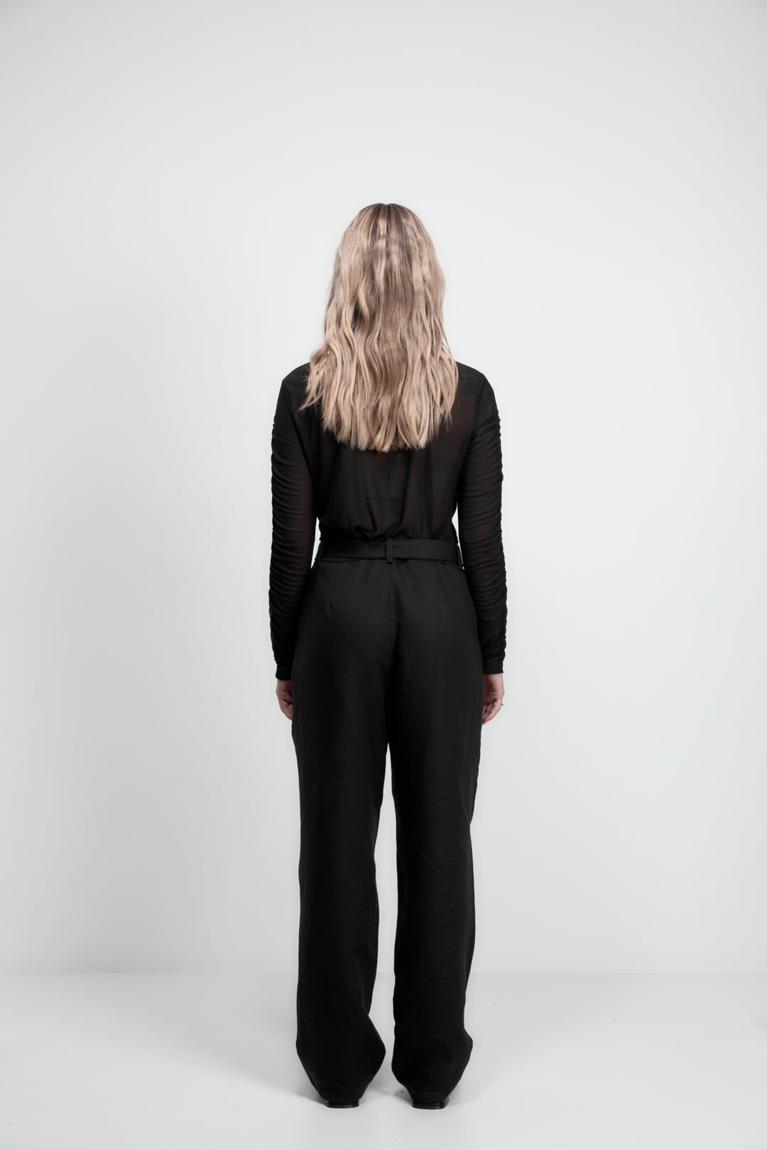 Echo Gathered Mesh Top