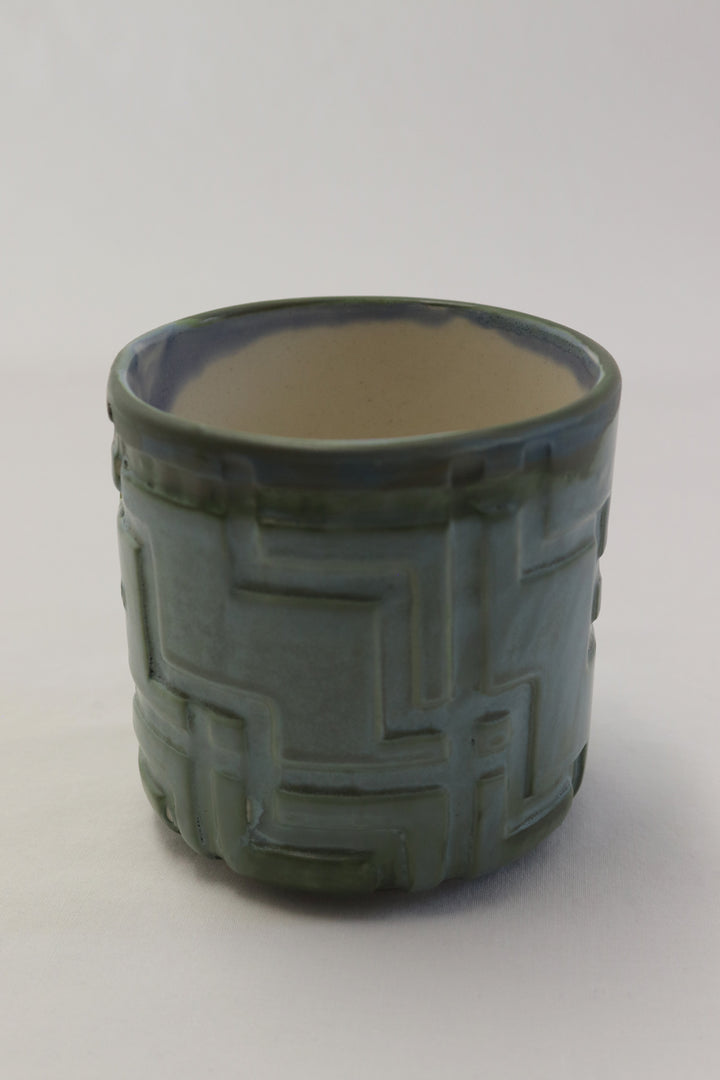 MiriMay Mug Matte Blue-Green Glaze