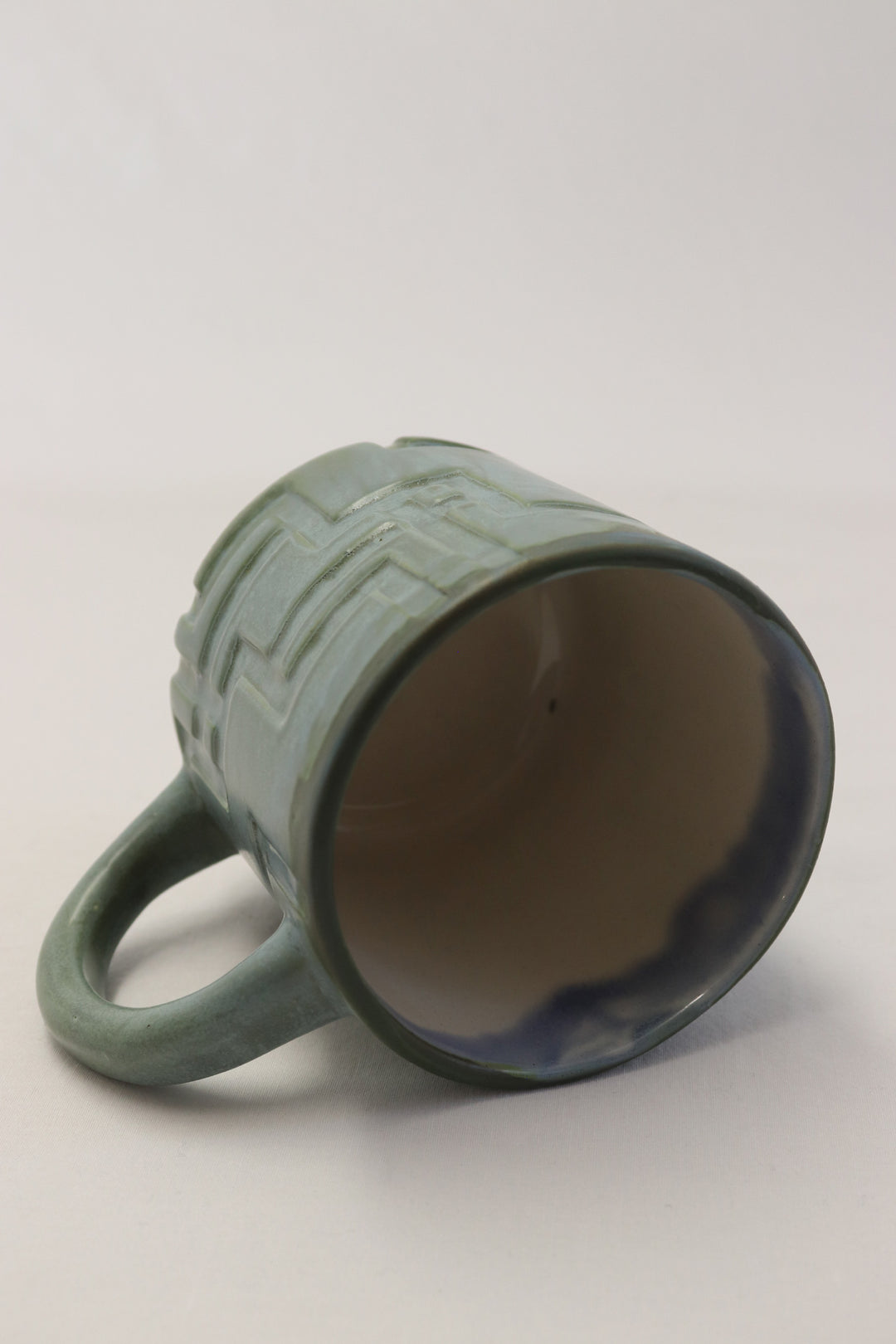 MiriMay Mug Matte Blue-Green Glaze