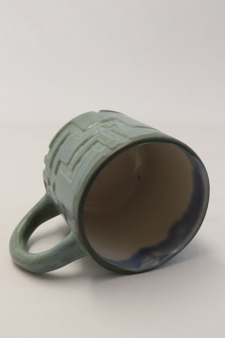 MiriMay Mug Matte Blue-Green Glaze