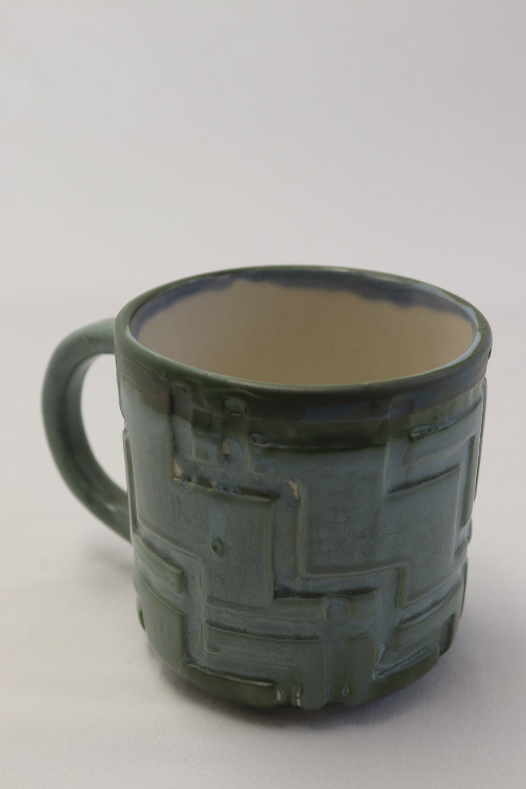 MiriMay Mug Matte Blue-Green Glaze