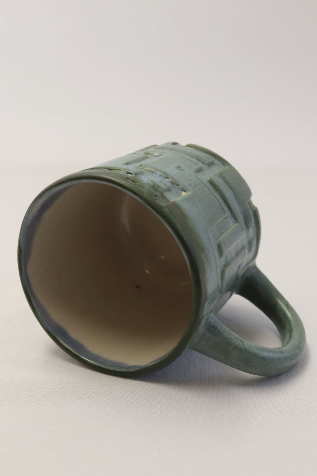 MiriMay Mug Matte Blue-Green Glaze