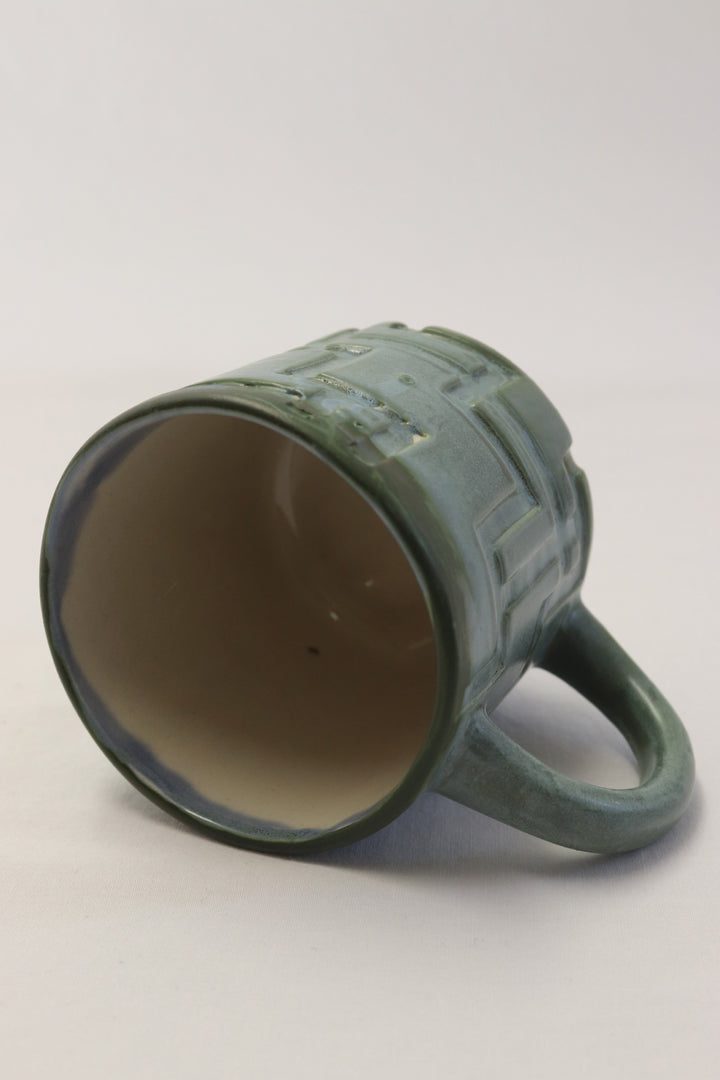 MiriMay Mug Matte Blue-Green Glaze