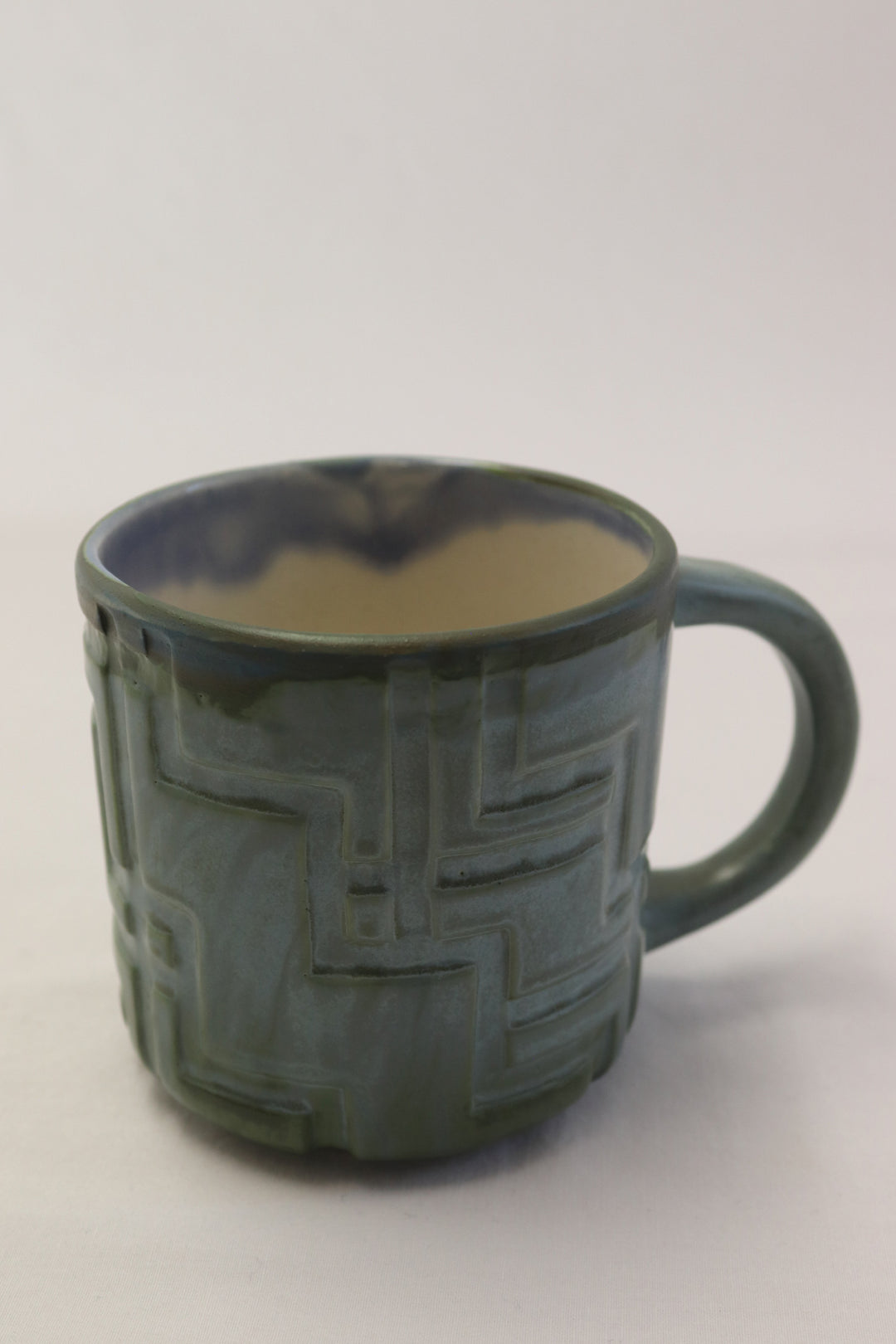 MiriMay Mug Matte Blue-Green Glaze